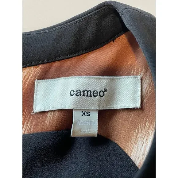 Cameo Fawn Mini Dress Fit and Flare Sleeveless Forest Fairy Cosplay Sz XS Brown - Picture 3 of 14